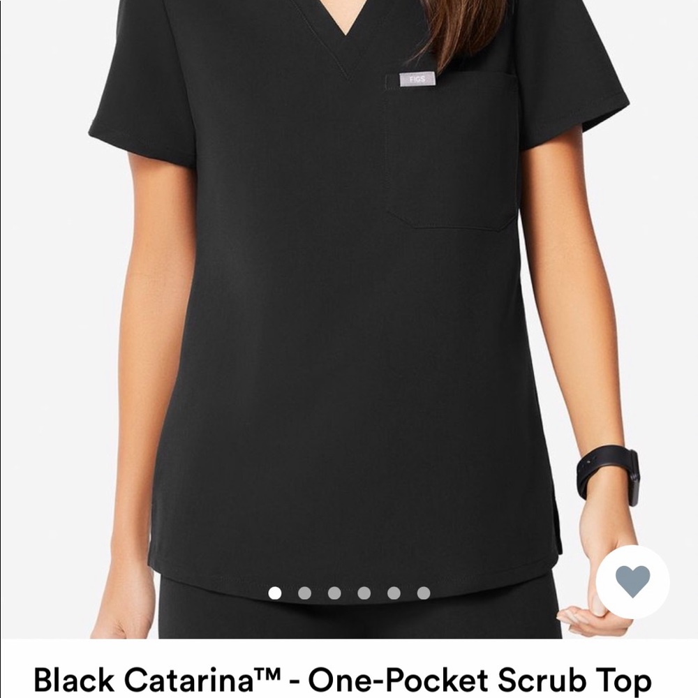 Figs one pocket scrub top